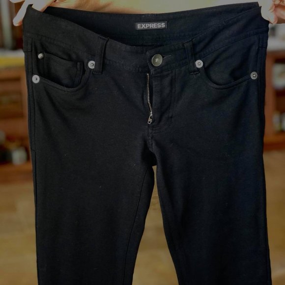 Express Pants - Black Pants - slim fit Express